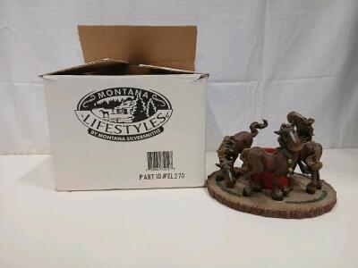 Montana Lifestyles Horse Figurine Candle Holder, Model EL270