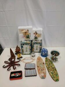 Faerie Glen Fairy Figurines Jonquilla & Emeralla, Serial FG633 & FG835, Multicolor & More