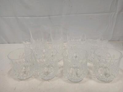 (12) Assorted Crystal Glassware