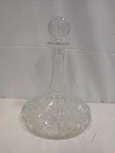 Waterford Crystal Decanter with Stopper, Cut Glass, Made in Ireland