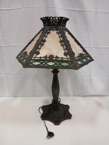 Vintage Tiffany-Style Table Lamp 20"
