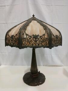 Vintage Tiffany-Style Table Lamp 24"