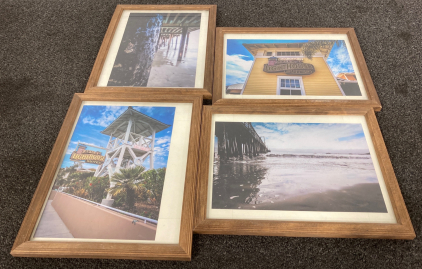 (4) Beach Photographs