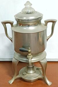 Vintage Rochester Oil Burning Art-Deco Coffee Percolator - 13"H