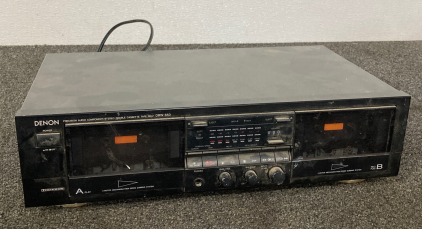 Double Cassette Tape Player
