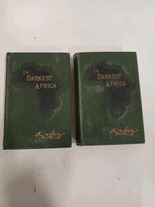 In Darkest Africa By Henry M. Stanley Volume 1 And 2 (1890)