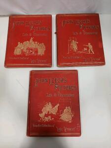 (3) Vintage John Leech's Pictures Of Life And Character From The Collection Of "Mr. Punch" 1886