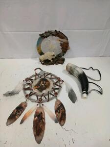 Bradford Exchange Dreamcatcher, Passionate Visions by Lee Bogle, Limited Edition
