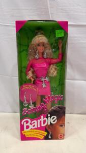 Earring Magic Barbie Doll 1992 Mattel #7014, NRFB, Clip-On Earrings & Charms, UPC 074299070140