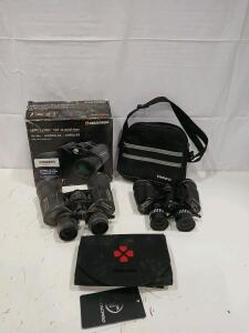 Celestron UpClose G2 10-30x50 and Tasco ZIP Focus 7x-21x40 Binoculars