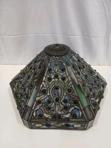 Vintage Tiffany-Style Table Lamp Shade 10"