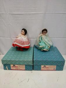Madame Alexander Collectible Dolls: Russia #574 & India #575