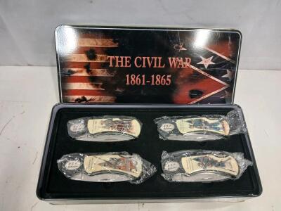 (4) Civil War Assorted Knifes