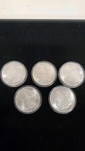 Replica (5) Morgan Dollars Replica