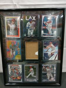 Shohei Ohtani Baseball Trading Cards, Topps & Archives, Framed Display