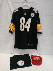 Pittsburgh Steelers Antonio Brown #84 Nike On Field NFL Jersey XXL