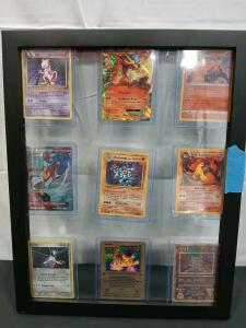 Pok&eacute;mon Trading Card Collection featuring Charizard, Mewtwo, Machamp