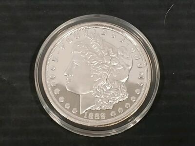 1889 Morgan Silver Dollar Replica Coin, CC Mint Mark, Copy