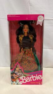 Mattel Spanish Barbie 1991 Dolls of the World Special Edition NRFB 11.5" w/ UPC 074299049637