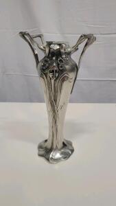 Art Nouveau A.E. Williams Pewter Vase, Birmingham England