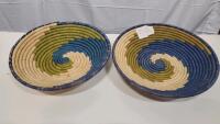 (10) Hand Woven Baskets - 4