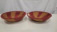 (10) Hand Woven Baskets - 11
