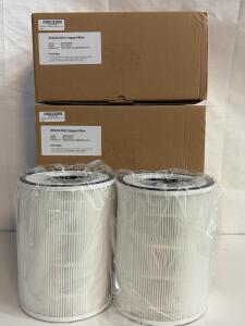 MEIYIN MIUSC KILO-2PACK HEPA Filters with Carbon Layer, Compatible for KILO Air Purifiers, 2 Pack, 3 boxes