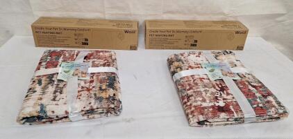 (2) 28" x 16" Electric Pet Heating Pads & (2) 36" x 41" Reusable Pet Potty Pads
