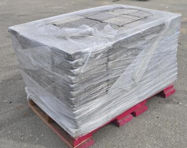 Grey 10 1/2"x7"x 1 3/4" Paver Bricks, Approximately (190)