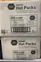 (2) Boxes of MED PRIDE Instant Hot Packs Disposable For Pain Relief, (24) Per Box - 5