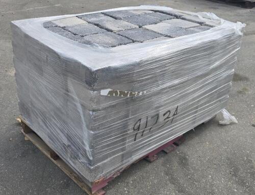 Grey 7"x7"x3.5" Paver Bricks, Approximately 140+