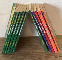 Large Mixed Lot: Usborne Science Books, Hilcrafters Series, Coloring & Workbooks, DIY Mini House Kit - 7