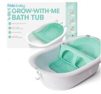 Frida Baby 4-in-1 Bath Tub, Cumbor Safety Gate 54", 2 Firdoxad Bed Rails, Wooden Play Gym Lot And Wildkin Nap Mat With Reusable Pillow - 2