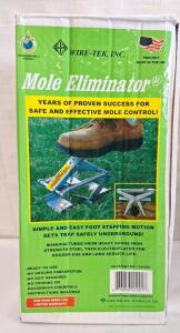 (4) Wire-Tek Mole Eliminator Traps