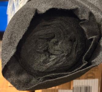6 Rolls of Garvee Black Felt Fabric