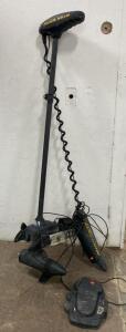 Minn Kota Bow-Mount Trolling Motor, 55 lb Thrust, 12V, Foot Pedal Control - Unable to Test