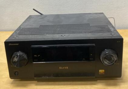Pioneer Elite SC-91 7.2 Channel AV Receiver, 125W/Ch, 6 HDMI In, Wi-Fi, Bluetooth, Hi-Res Audio- Powers On