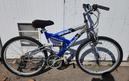 (Blue & Silver) 28" Shimana Break Point Pro Bike