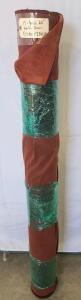 (1) Roll of Fifteen Yards 60" Reddish Brown Micro-Fiber Fabric
