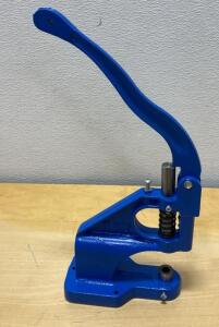 NX-1 Manual Arbor Press, 1 Ton Capacity, Cast Iron, Single-Lever with Handle, Blue