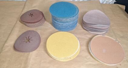 (100+) Assorted 5" & 6" Sanding Disks