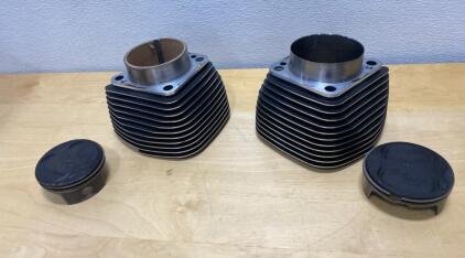 S&S M8 4.320" Cylinders & Pistons Set Harley Milwaukee-Eight 2017-up 920-0160 910-0934