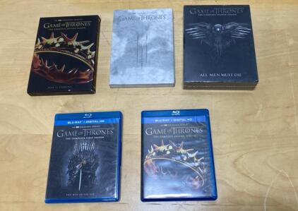 Game of Thrones DVDs - Four Seasons
