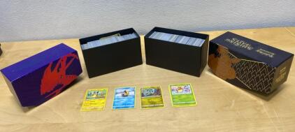 Pok&eacute;mon Cards - (200+) Base Cards - Morpeko -Drampa and Many Many More - With Boxes-