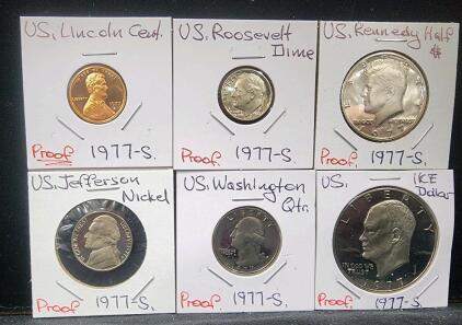 (1) 1977-S United States Proof Coin Set