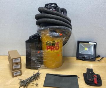 30W LTE IP66 Light - (works) - Wet Dry Shop Vac ( Powers On ) - and More