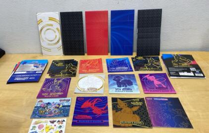 Pok&eacute;mon Player Guides ( Scarlet and Violet-Fusion and Others ) - Card Boxes - and More