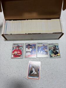 1988 Fleer Baseball Card Lot, World Series Subset, Stars, Original Box