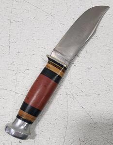 (1) Vintage Ka-Bar Fixed Blade Knife