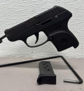 Ruger LCP .380 ACP Semi-Auto Pistol, 2.75" Barrel, Black, Polymer Frame, 6+1, SN 378-86090